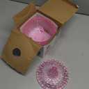 26 oz Large Glass Candy Dish with Lids Crystal Candy Jar with Lid Easter Spring Decorative Covered Glass Jar Jewelry Box Wedding Buffet Biscuit Containers for Snacks(Elegant,Medium)