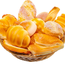 Chivao 13 Pcs Fake Bread with Basket Artificial Food for Display Photo Props Realistic Bread Toy Set Simulation French Loaf Faux Pastries Food Model for Bakery Home Kitchen Decoration(Bread)