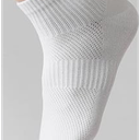 Men's Mesh Ankle Thin Socks (5-Pairs) - 95% Cotton Breathable, Stretch Fit Everyday Socks Casual - Size Fit 6-12 (Color#02:black)