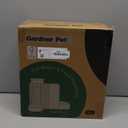 Gardner Pet Automatic Gravity Cat Food Feeder and Water Dispenser Stainless Steel Two-in-One Set Large Capacity Dispenser for Pets Dogs, Puppies, Kittens-(0.8 Gallons x 2) (Black Grey)