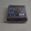 H.VERSAILTEX Rich Velvet Stretch 2 Piece Chair Cover Chair Slipcover Sofa Cover Furniture Protector Couch Soft with Elastic Bottom Chair Couch Cover with Arms Width Up to 49 Inch, (Chair,Grey)