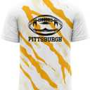 Men's City Shirts Football Fans T-Shirt Mens Football Fans Athletic City T-Shirt Short Sleeve