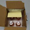 PrettyCare 4 Pack 1oz Dropper Bottles for Essential Oils with Labels, Funnel & Measured Pipettes, 30 ml Leak Proof Rose Glass Essential Oils Bottles- Empty Tincture Bottles for Personal Care & Beauty