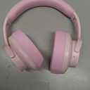 Picun B8 Headphones Wireless Bluetooth, 120H Bluetooth Headphone Over Ear with 3EQ Music Modes, Hands-Free Calls, Deep Bass Headphones for Travel Home Office Cellphone PC (Pink)