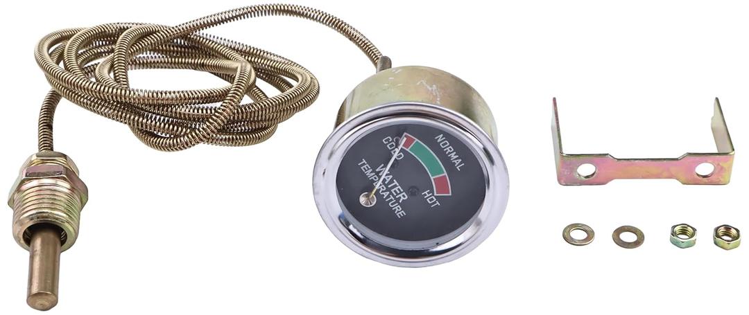 1078125M91 1207-0553 0236708 Water Temperature Gauge Compatible with Massey Ferguson 20 30 31 35 40 50 65 135 165 175 202 203 2135 2200 Tractor