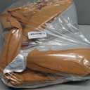 JVEOO Baby Changing Pad, Waterproof Vegan Leather Wipeable Diaper Changing Pad with Safety Strap Non-Slip Changing Mat for Dresser & Table