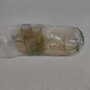 Rotating Makeup Organizer, Large Capacity Cosmetic Display Case, Easy to Hold all of your Makeup Products, at Least 20 Makeup Brushes/Eyeliner,10 Lipsticks,8 Skincare Products(Crystal Amber)