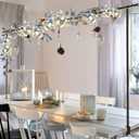 Over The Table Rod Stand with Clamps, Adjustable Metal Arch Stand, 42-102'' Length, 35-55'' Height, Black (Longer Version)