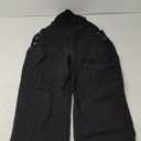 luvamia Women's Casual Stretch Adjustable Denim Bib Overalls Jeans Pants Jumpsuits (Medium, B Warm Onyx Black)