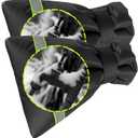 Outdoor Faucet Cover for Winter - Pro 7.1" W x 9.8" H - 2 Pack Outdoor Water Faucet Cover Socks for Winter Freeze Protection Pipe Insulation Reusable Waterproof Insulated Spigot backflow Cover