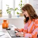 Cherry Stream Keyboard-USB Keyboard-SX Scissors Mechanism-Wired-GS Approval-QWERTY Business Keyboard – Black 