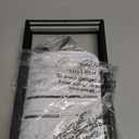 ORDORA Pots and Pans Organizer under Cabinet with Pan Holder: Expandable 11.8"-22.8" Kitchen Cabinet Organizer Rack, 12 Adjustable Dividers Storage for Cookie Sheets, Cutting Boards & Lid Cookware (Black)