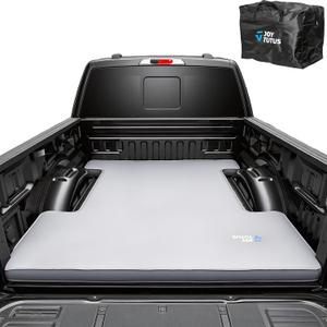 JOYTUTUS Foam & Air Camping Mattress for 5.5-5.8Ft - 4" Thickened Self-Inflating Car Bed, Wear-Resistant, Portable Sleeping Pad Fits,Full Size Short Beds for Pickup Outdoor Camping