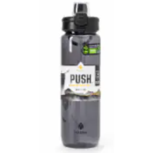 MANNA PUSH LIGHTWEIGHT WATER BOTTLE Black 39 oz