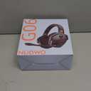 NUBWO Wireless Gaming Headset with Mic for Ps5 Ps4 PC, Zero Interference, 100-Hour Battery All-Day Play, 23ms Sync for Fortnite & Call of Duty/FPS Gamers, Triple Mode All Devices Compatible - Orange