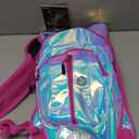 Nepest Hydration Pack Backpack for Women & Men, Lightweight Water Backpack with 2L Water Bladder for Hiking Cycling Running Biking (Holographic - Pink)