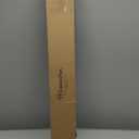 KAMANINA 1 Inch Double Curtain Rods 66 to 120 Inches (5.5-10 Feet), Heavy Duty Adjustable Double Curtain Rod for Windows, Black Drapery Rods with End Caps