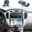 2+64G Radio for Toyota Highlander 2001-2007 CarPlay Car Stereo Android 15 Touchscreen 9" Android Auto Backup Camera GPS EQ 28UI
