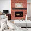 Coavas Brick Wallpaper Peel and Stick Red Faux Brick Contact Paper 17.7x393.7 Inches Removable Wall Paper Adhesive Renter Friendly Wallpaper Bathroom Wallpaper Farmhouse Kitchen Backsplash