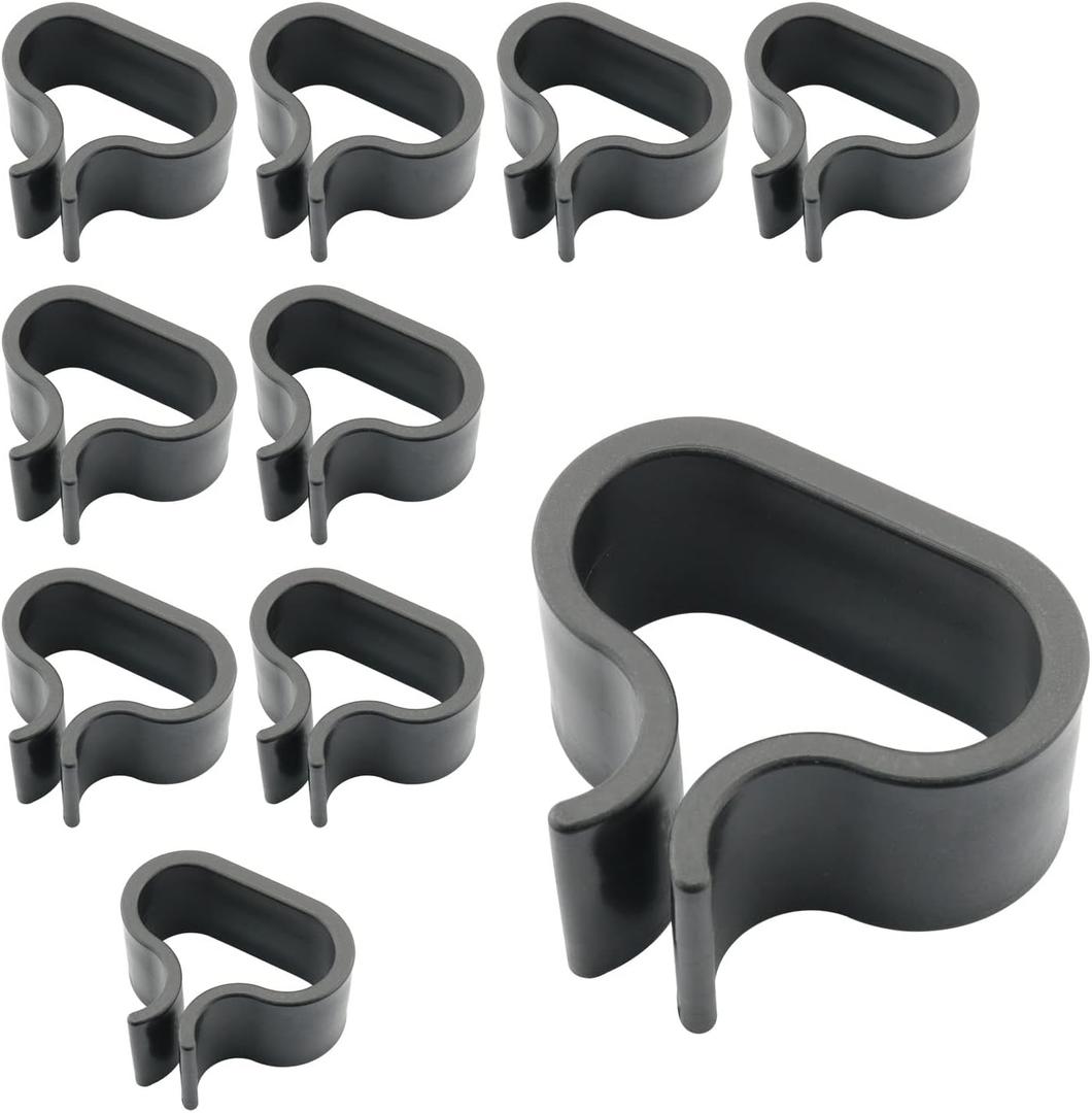 10pcs Rattan Furniture Clip 67mm Outdoor Sofa Fixed Connection Buckle Patio Wicker Furniture Clips