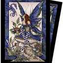Ultra Pro Magic: The Gathering Card Sleeves, 100ct, Blue, Polypropylene (PP), 2.5 x 3.5 inches, Set of 2