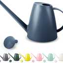 Watering Can for Indoor Plants, Small Watering Cans for House Plant Garden Flower, Long Spout Water Can for Outdoor Watering Plants 1. 8L 1/2 Gallon (Blue)