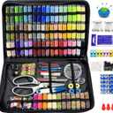 66 Color Sewing Kit for Adults,305 Pcs Sewing Thread Kit,Portable Needle and Thread Kit for Sewing,for Adults, Kids, Beginner, Home, Travel, Emergency Sewing Kits