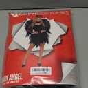 Morph Fallen Angel Costume Women With Black Wings Adult, Halloween Costumes For Women, Angel Costume For Woman (X-Large)