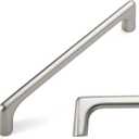 Amerdeco 10 Pack Brushed Satin Nickel Cabinet Pulls 5 Inch(128MM) Hole Centers Kitchen Cabinet Handles Hardware Kitchen Handles for Drawer Pulls ZH0041