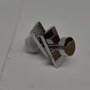 Door Knobs Interior, Modern Passage Polished Chrome Door Knobs Door Handles for Hall and Closet Round