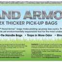 Bags on Board Dog Poop Bags - Extra Thick Waste Pickup Bags with Easy Tie Handles - Easy Dispensing Drawer Pack - 200 Count