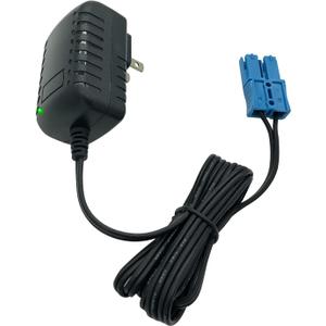 12V Battery Charger for Kid Trax Ride On Car,12 Volt Charger for Dodge Ram 3500 Beetle Mini Rideammales Scout Disney Mickey Minnie Mouse Coupe with Small Blue Plug