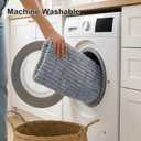 Smiry Couch Cover for Dogs Washable, Non Slip Fuzzy Pet Couch Covers for 3 Cushion Sofa Pet Friendly, Thick Soft Sofa Slipcovers Cushion Protector (Grey, 27.6" x 59")
