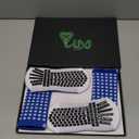 Lux Dual Grip Socks - Soccer Grip Socks for Men and Women. GripArray Performance & Comfort S