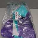 Choice Marts Merchandise Bags 200 Teal & Purple 9"x12" Bags 1.5Mil Thick Glossy With Handles