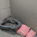 Pet Car Seat, Grey and Blue, Small to Medium Dogs