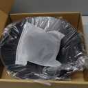 2-Pack E26 to E26 Screw-in Industrial Style Ceiling Lights Fixture, Matte Black Farmhouse Light Fixtures for Kitchen, Laundry Room, Entryway, Hallway