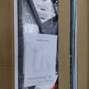 Unihouse Bakers Rack With Power Outlets, Fridge Stand With Storage Shelves And Drawers, Bakers Rack For Kitchen/Office/Study, Microwave Stand For Beans, Spices, Seasoning, Beverages, Liquor Glasses, Black