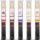 Top 5 Jumbo Incense Sticks 19 Inch Variety Set Bulk 150 Pack - 5 Bundles of 30 Sticks Per Bundle 19" - Dragons Blood, Frankincense and Myrrh, Lavender, Nag Champa, and Sandalwood.