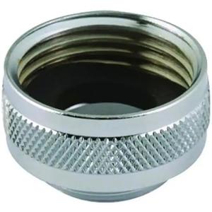 Neoperl 3/4 in. x 55/64 in. - 27 in. Faucet Adapter Solid-Brass Hose x Male Laundry HD 589483 Chrome-Plated