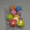 Squeaky Dog Toys Soft Latex Rubber Squeaky Dog Balls for Puppy Small Pet Dogs (8 Pack) (Round Balls)