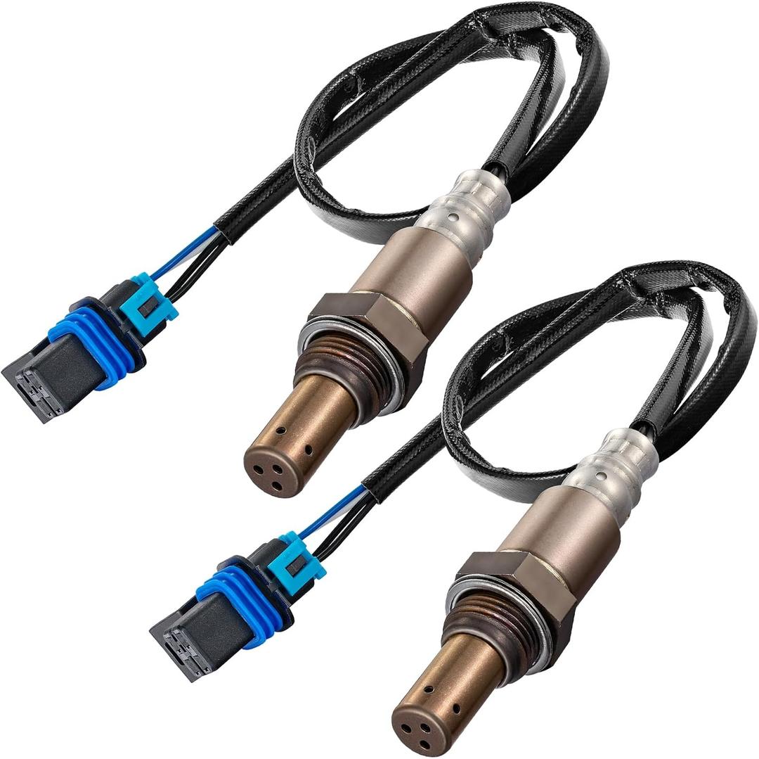 BDFHYK O2 Oxygen Sensor Upstream Downstream, Compatible with Buick Cadillac Chevy Hummer GMC, 234-4337, 12589321, 1259798913444, 12589321 Replacement (2Pcs)