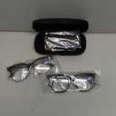 miyya 1.25 Stylish Reading Glasses for Women, Cheaters Eyeglasses, Oversized Blue Light Readers, Fashion Eye Glasses (Tortoise and Black)