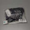 Women's Plus Size Bra Sky, No Underwire Full Support, Minimizer Full Coverage Bra Wide Padded Straps (Black, L)