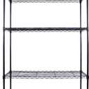 Ochine 5 Tier Rolling Storage Shelves on Wheels, Heavy Duty Storage Shelving Unit on 1.5" Wheel Casters, Metal Organizer Wire Rack Metal Shelf for Restaurant Garage Pantry Kitchen Office Garage