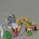 6Pcs Set Miniature Fairies Figurines Accessories, Planter Pot Hanger Decorations Fairies Flower Pot Plastic Fairy Garden Figurines Angel Accessories Ornaments for Outdoor Decor