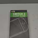 Orzly Case Compatible with Nintendo Switch 2  Protective Travel Carry Case with Screen Padding, Game Card & microSD Slots, Zipped & Open Pockets for Accessories  7.9" Gift Boxed (Green)