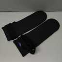 Hilph Full Foot Ice Pack Gel Socks for Hot & Cold Therapy - Reusable Cooling Sock for Toe Pain, Plantar Fasciitis & Hot Feet - Easy Slip On Design for Chemotherapy, Postpartum Recovery, 1 Pair, Black