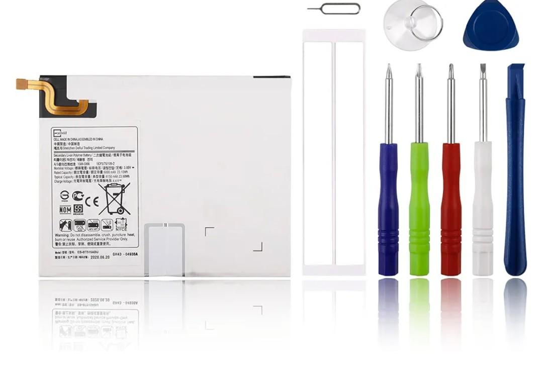 Replacement Battery Compatible with Samsung Galaxy Tab A 2019 10.1 inch SM-T510 SM-T515 GH43-04936A EB-BT515ABU with Toolkit