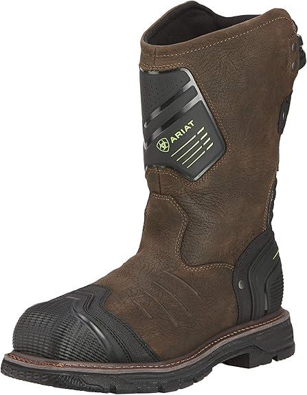 Ariat Men's Catalyst VX Work Wide Square Toe Waterproof Composite Toe Work Boot Size 10.5